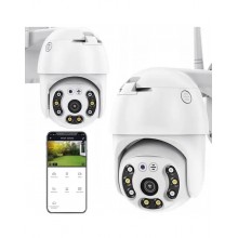 Вулична поворотна IP камера відеоспостереження з датчиком руху A6 4MP, з Wi-Fi Вулична поворотна IP камера відеоспостереження з датчиком руху A6 4MP, з Wi-Fi