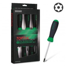 Набір викруток  Toptul 6 од. TORX з отвором T10-T40 (GAAE0610)