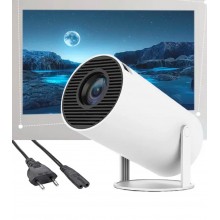 Проектор портативний з динаміком для дому з WiFi та Bluetooth + Пульт, HY 300 4К Проектор портативний з динаміком для дому з WiFi та Bluetooth + Пульт, HY 300 4К