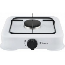 Плита газова настільна таганок Domotec MS 6601 біла
