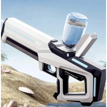 Водяний бластер з насосом Zomer на акумуляторі + USB, дальність пострілу: 8-10 м Водяний бластер з насосом Zomer на акумуляторі + USB, дальність пострілу: 8-10 м