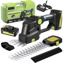 Акумуляторний кущоріз KRAFFTEC Saker Trimmer and Grass shear 36V 2АКБ / ножиці по догляду за садом Акумуляторний кущоріз KRAFFTEC Saker Trimmer and Grass shear 36V 2АКБ / ножиці по догляду за садом